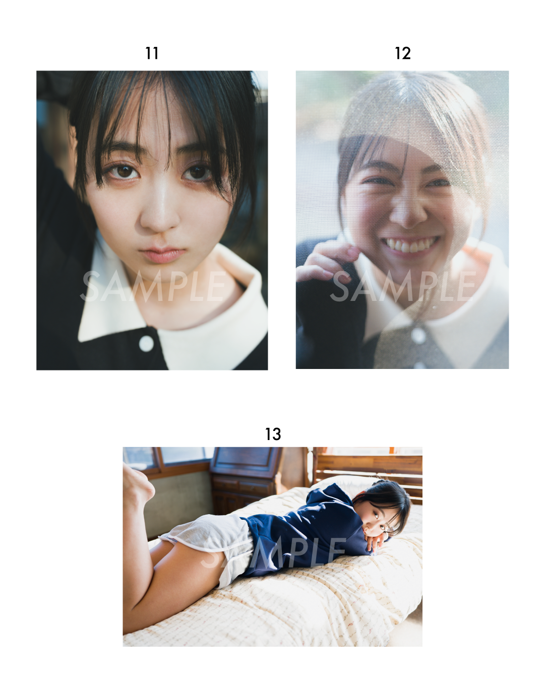 tonari - 福井梨莉華 写真作品11-13（音声メッセージ＋お名前入り直筆