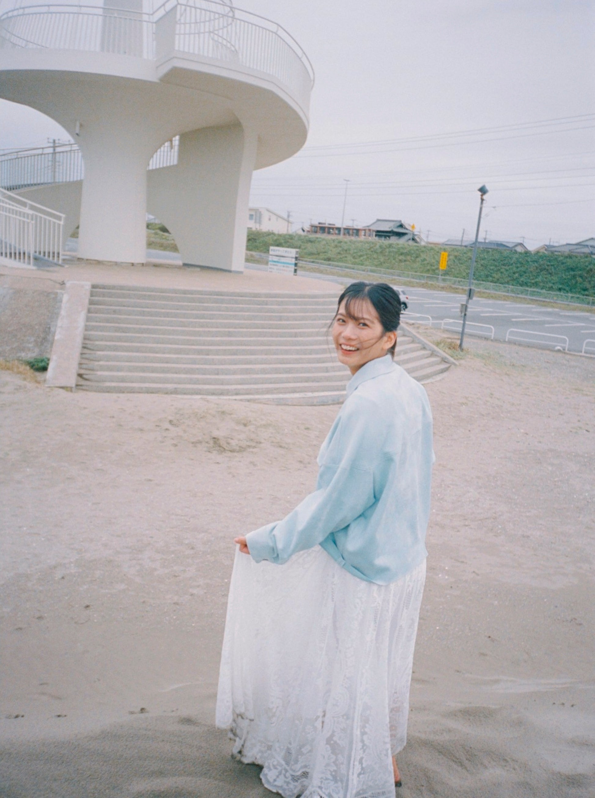 朝日ななみ 展示作品6（A3額・直筆サイン入り）