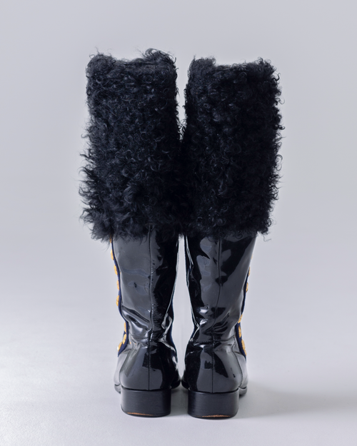 スタイリスト大橋みずなセレクト - CHANEL ファー付きブーツ
