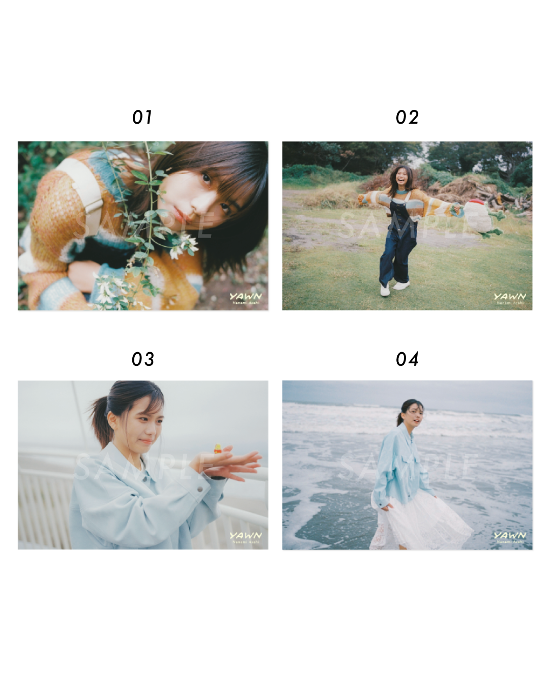 朝日ななみ オリジナルポストカード