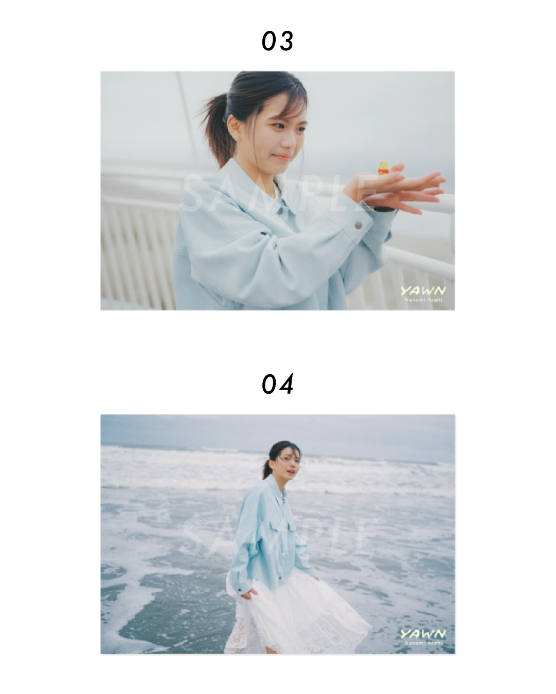 朝日ななみ オリジナルポストカード