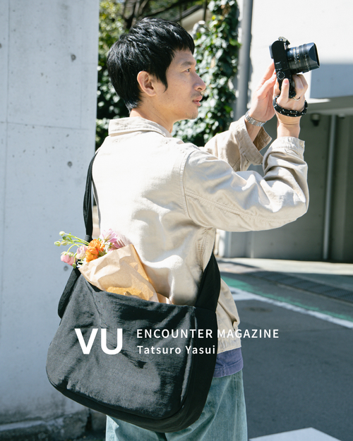 【7月お届け予定】カメラも持ち運べるデイリーバッグ by 安井達郎 × ENCOUNTER MAGAZINE