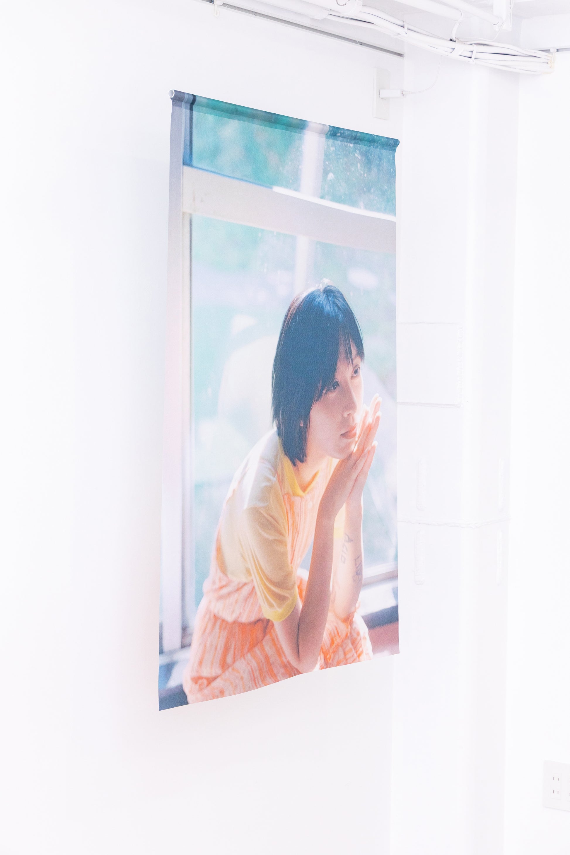 岡奈なな子 直筆サイン入り展示作品8（A0タペストリー）