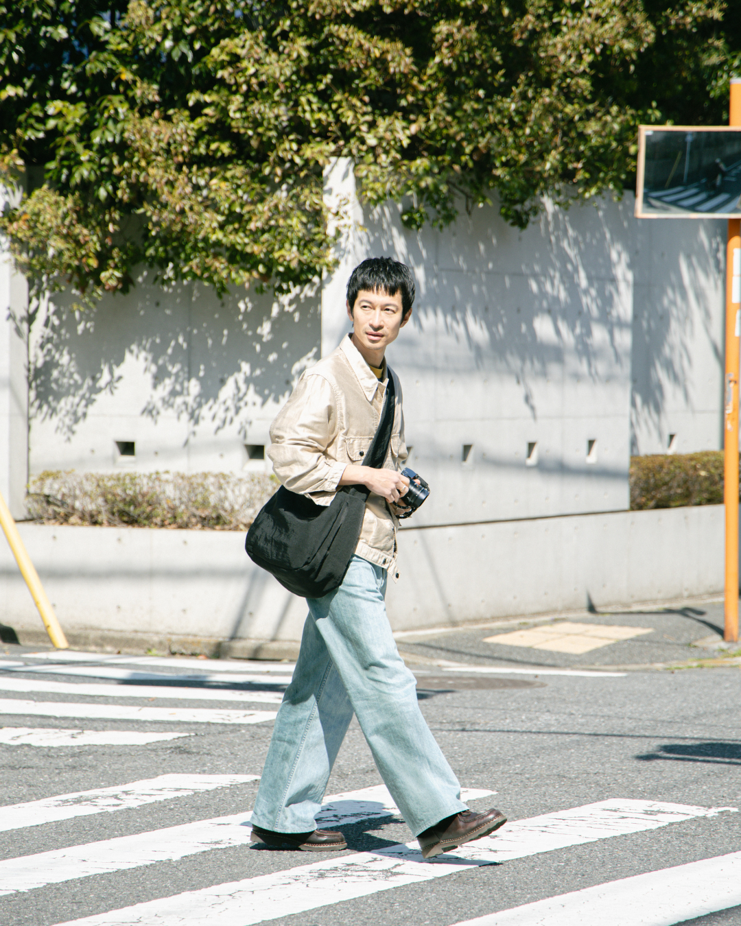 【7月お届け予定】カメラも持ち運べるデイリーバッグ by 安井達郎 × ENCOUNTER MAGAZINE