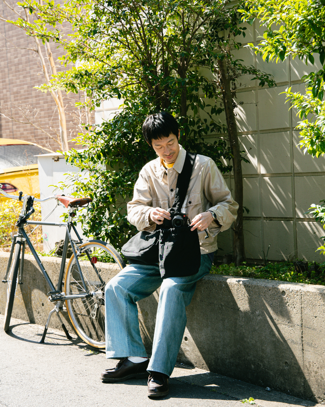 【7月お届け予定】カメラも持ち運べるデイリーバッグ by 安井達郎 × ENCOUNTER MAGAZINE