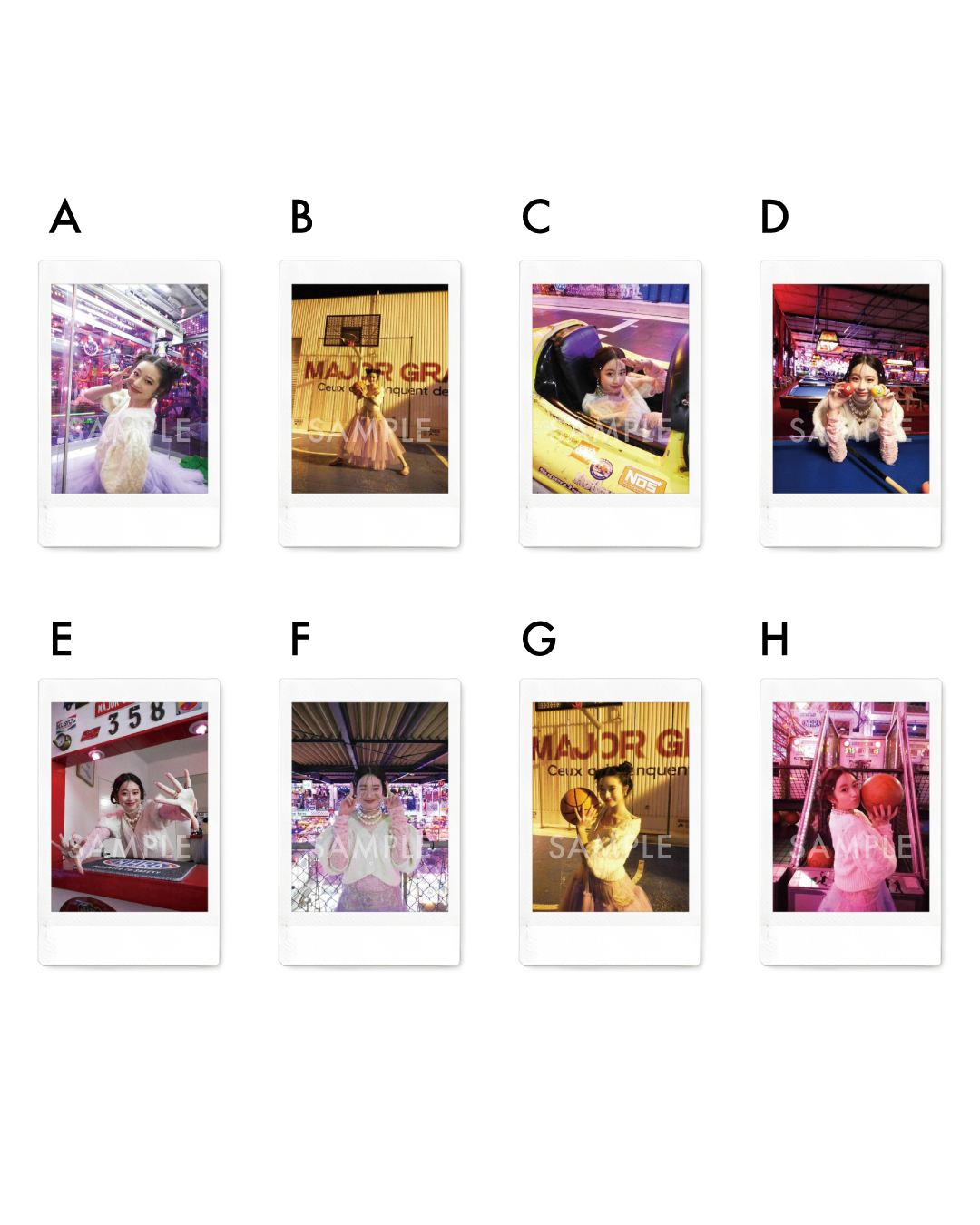 葛西杏也菜yawn限定チェキ（全8種） – THE SHOP ENCOUNTER MAGAZINE