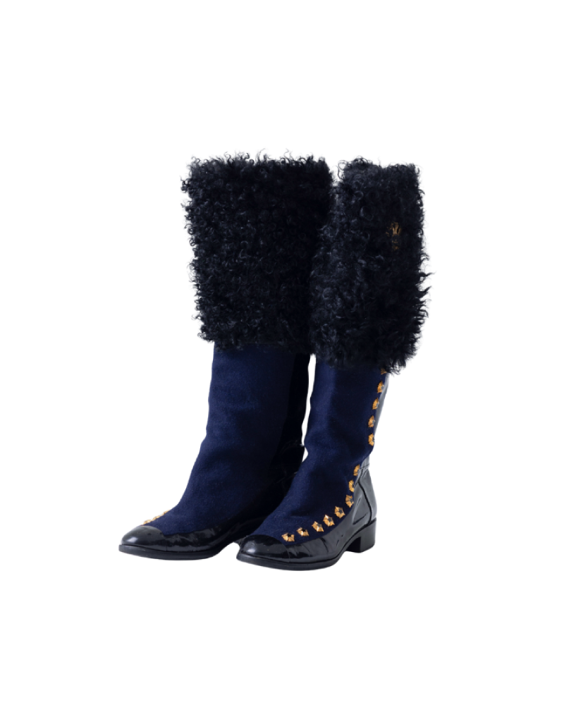 スタイリスト大橋みずなセレクト - CHANEL ファー付きブーツ