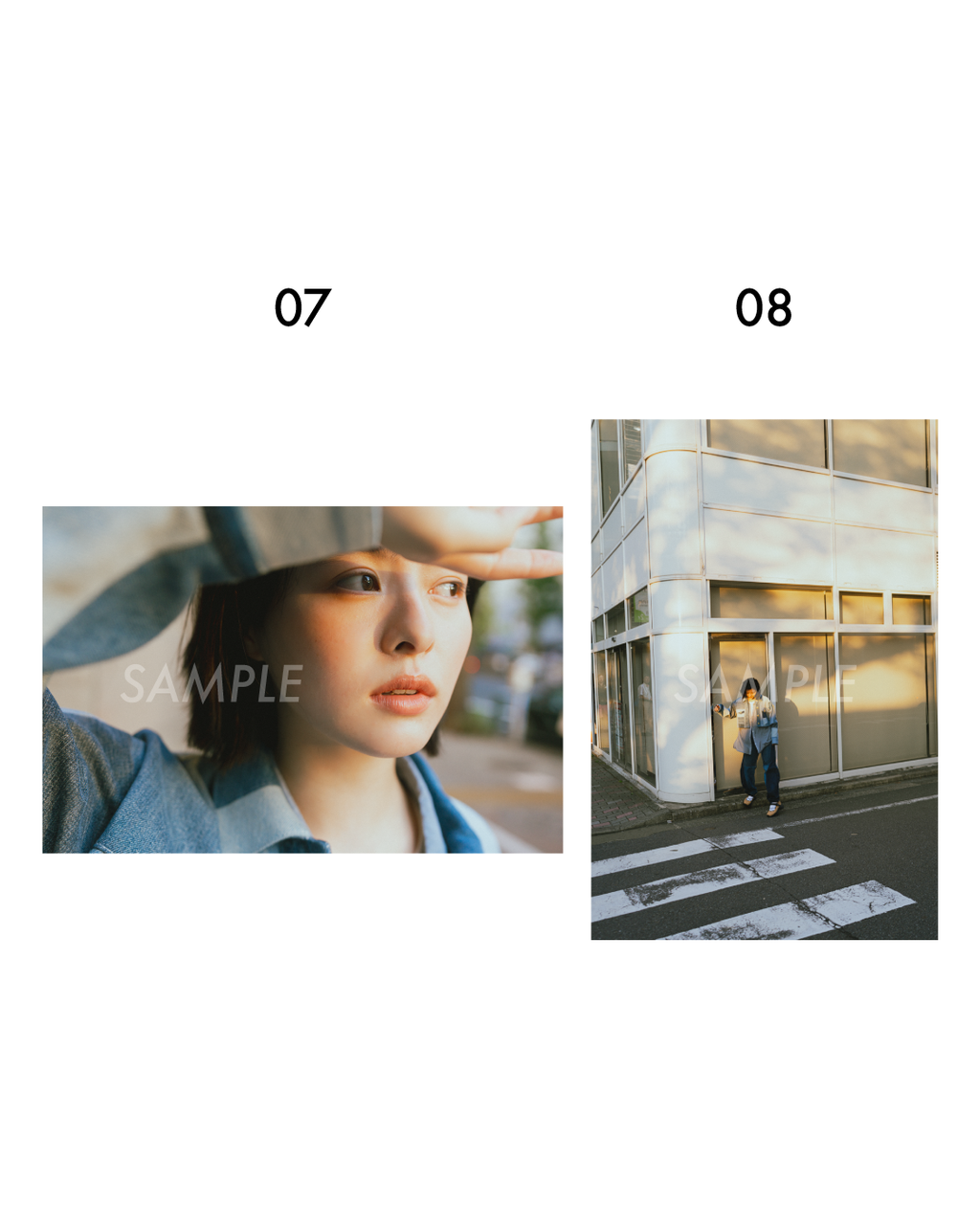 羽音 マット入り写真作品01-10（A5・A4サイズ）