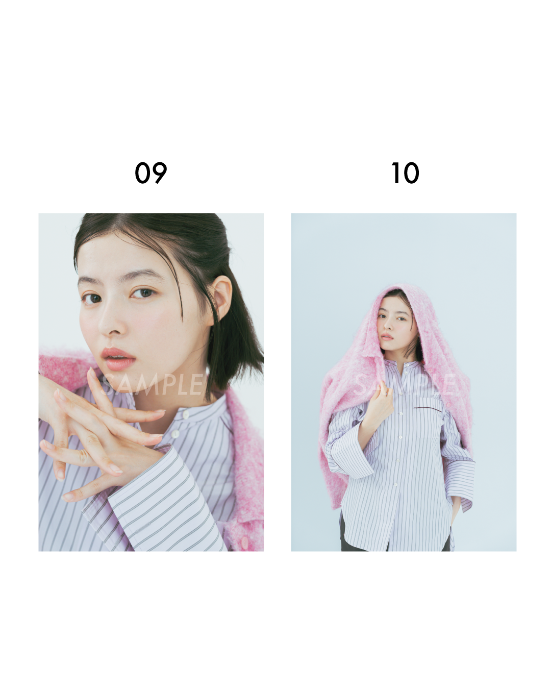 羽音 マット入り写真作品01-10（A5・A4サイズ）