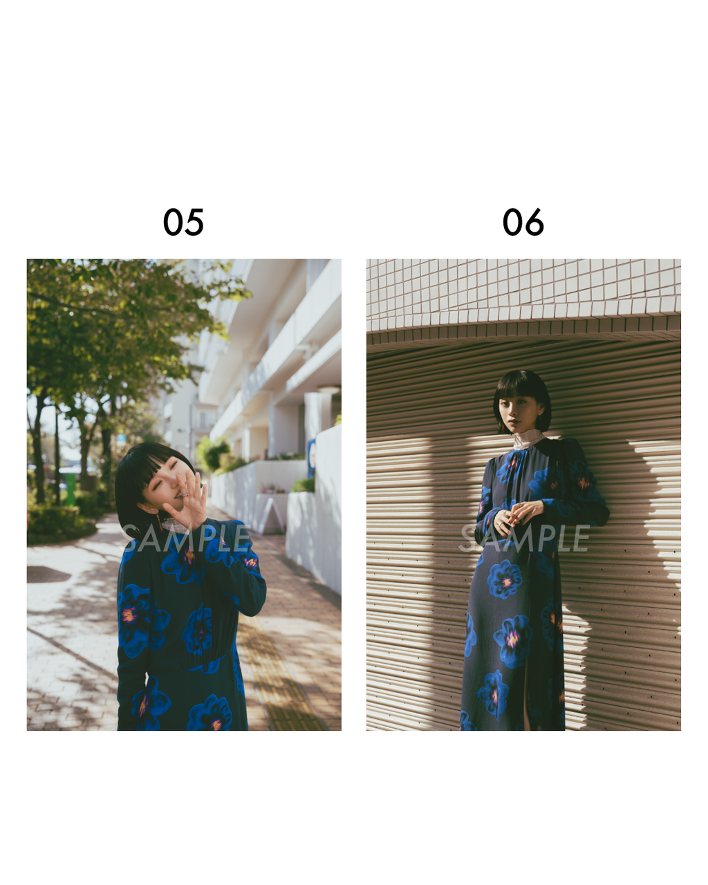 る鹿 マット入り写真作品01-10（A5・A4サイズ）